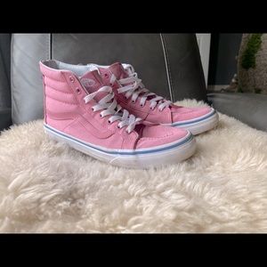 Womens size 8.5 pink Vans